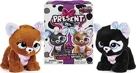 Spin Master Present Pets Interaktiver Plüschhund Rainbow Glitter