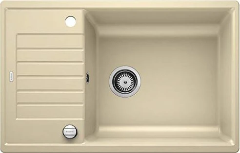 Blanco Zia XL 6 S Compact Einbau Becken reversibel mit Ablauffernbedienung champagner