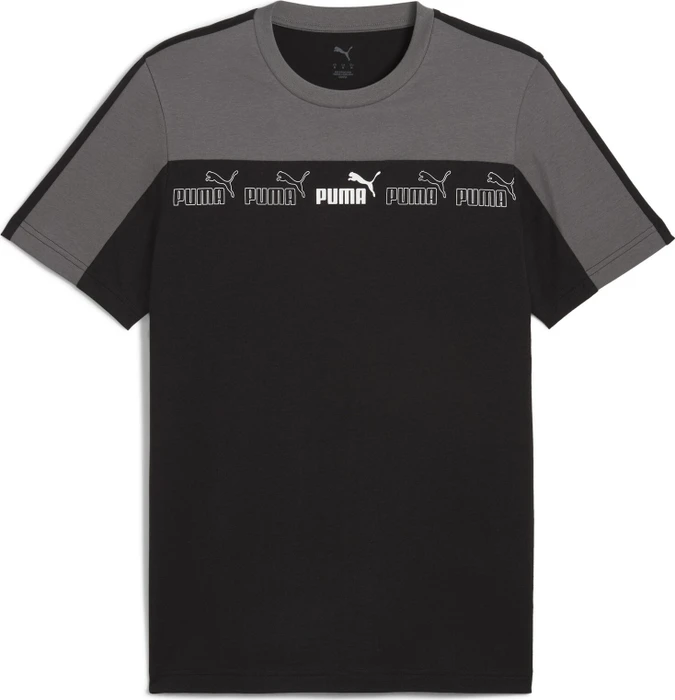 Puma Around The Block T-Shirt kurzarm cool dark grey (Herren)