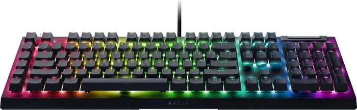 Razer BlackWidow V4 X, Razer GREEN Clicky Gen-3, USB, ND