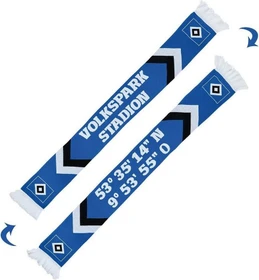 Hamburger SV Koordinaten Fanschal