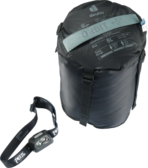 Deuter Orbit +5° SL Mumienschlafsack shale/slateblue