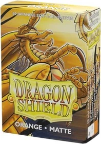 Dragon Shield Matte Sleeves Japanese orange, 60 Stück
