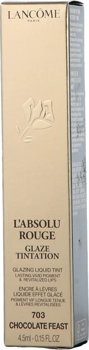Lancôme L'Absolu Rouge Glaze Tintation 703 chocolate feast, 4.5ml