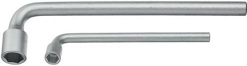 Gedore 25 27 Rohrsteckschlüssel gewinkelt, 27x380mm