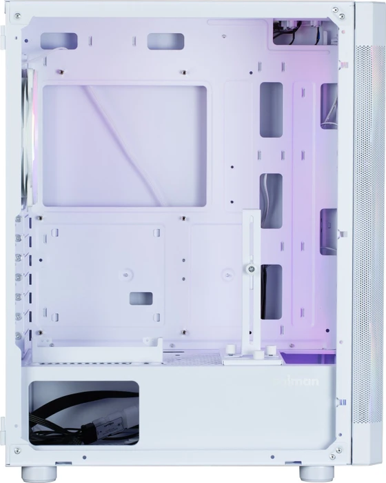 Zalman i4 TG White, Glasfenster