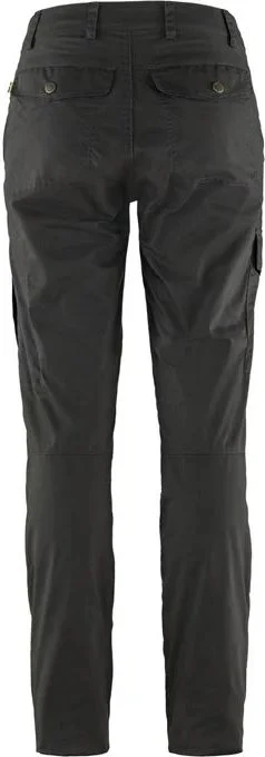 Fjällräven Karla Lite Curved Trousers Hose lang dunkelgrau (Damen)
