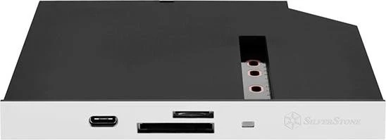 SilverStone ODD-Adapter, für 12.7mm Einschub, 1x USB-C 3.0