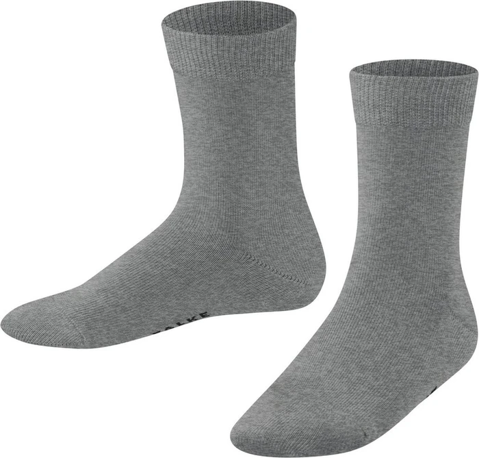 Falke Family Socken light greymel. (Junior)