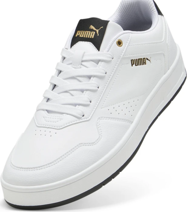 Puma Court Classic puma white/puma black/puma gold (Damen)