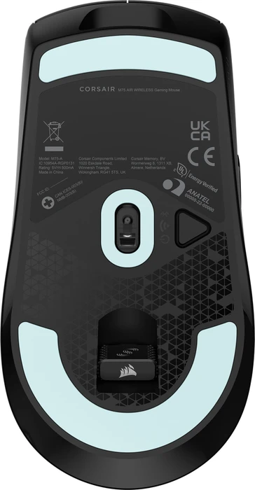 Corsair M75 AIR Ultra-Lightweight Wireless Gaming Mouse, schwarz, USB/Bluetooth