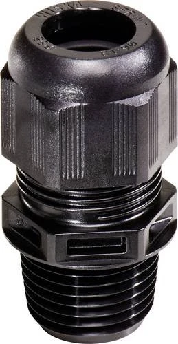 Wiska NSKV 3/8 LT BK Kabelverschraubung LowTemp, Kunststoff, NPT 3/8", RAL 9005