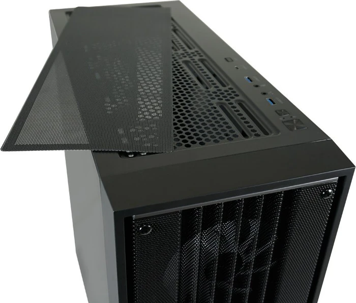 LC-Power Gaming 810B Dark_Crawler_X, schwarz, Glasfenster