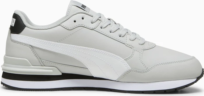 Puma ST Runner v4 Leather cool light gray/puma white/puma black