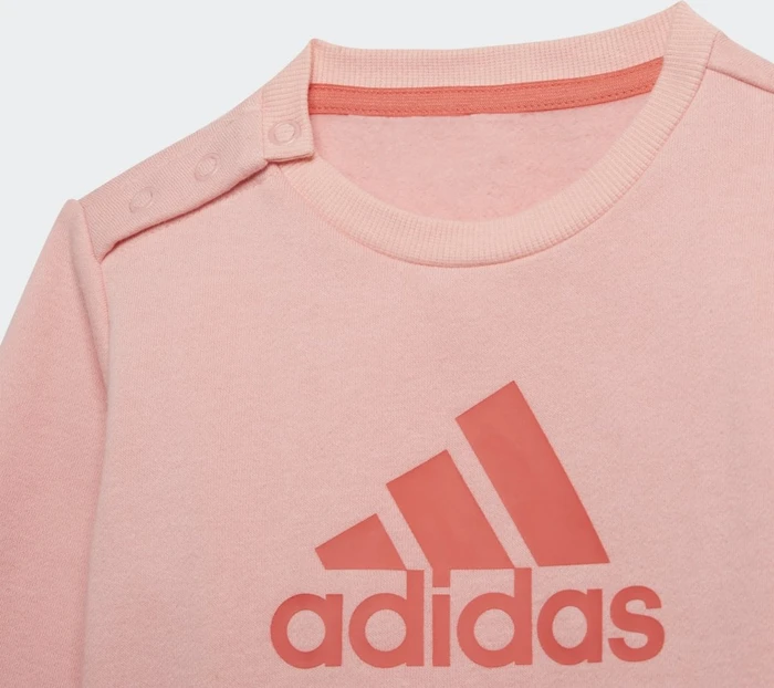 adidas Badge of Sport Trainingsanzug glow pink/semi turbo (Junior)