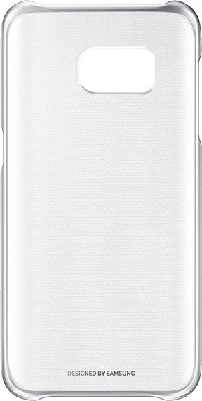 Samsung Clear Cover für Galaxy S7 silber