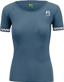 Karpos EasyFrizz Funktionsshirt kurzarm bluefin/ombre blue (Damen)