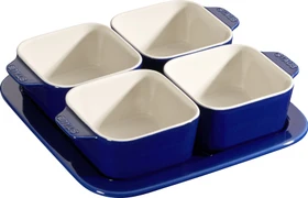Zwilling Staub Ceramique Tapas-Set dunkelblau, 5-tlg.