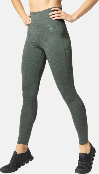 Odlo Active 365 Tight Hose lang camping green melange (Damen)