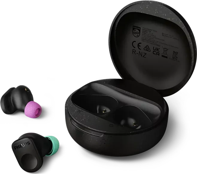 Philips TAMS3 The Buds schwarz