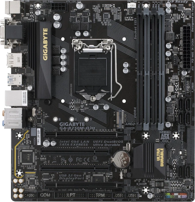 GIGABYTE GA-B250M-D3H (Intel 1151)