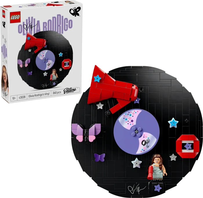 LEGO Editions - Olivia Rodrigos Schallplatte