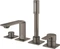 Grohe Allure 4-Loch-Einhand-Wannenkombination satin graphite Vorschaubild