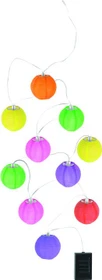 Globo Solar Laternen Lichterkette LED 10x warmweiß