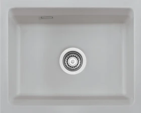 systemceram Kara 50 U Unterbau Becken mittig titan