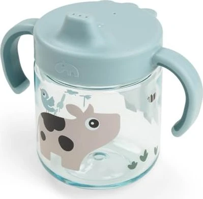 Done by Deer Trinklernbecher, 0+M, 260ml, tiny farm blue