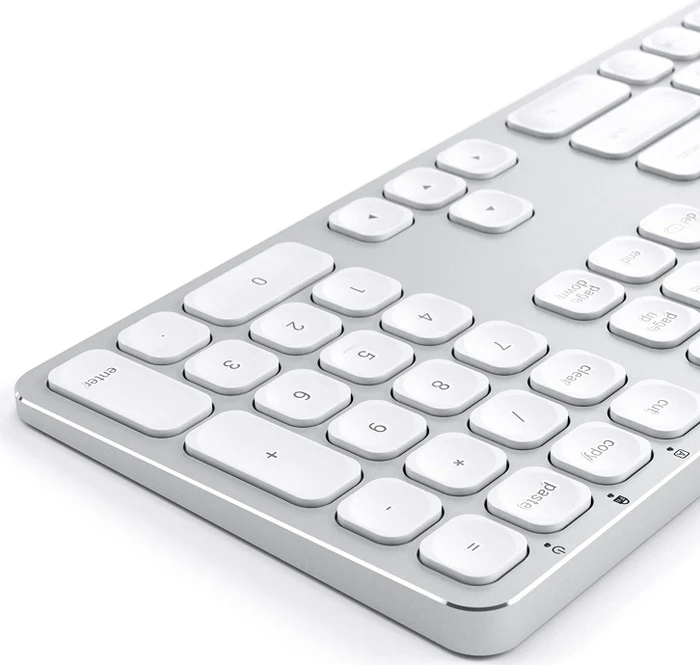 Satechi Aluminium Wired Keyboard, silber, USB, US