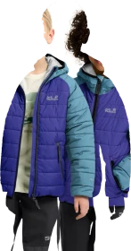 Jack Wolfskin Zenon Funktionsjacke glow ink (Junior)