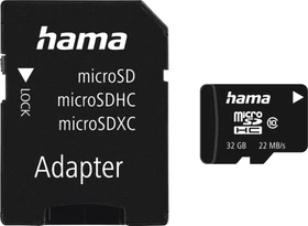Hama High Speed R22 32GB Adapter Kit, Class 10