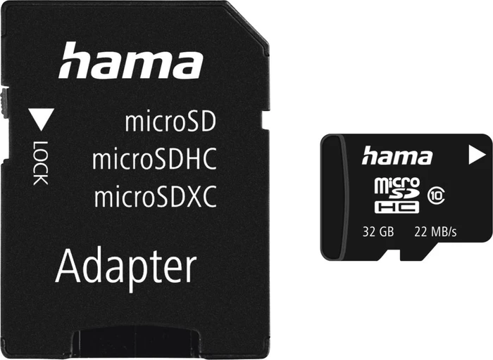 Hama High Speed microSD + Adapter Mobile