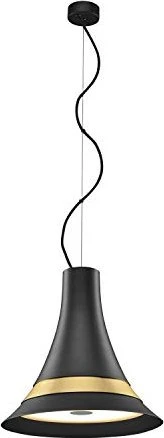 SLV Spoodi 31 3000K Wandleuchte schwarz