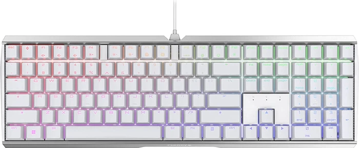 Cherry MX Board 3.0 S, weiß, MX RGB BLUE, USB, EU