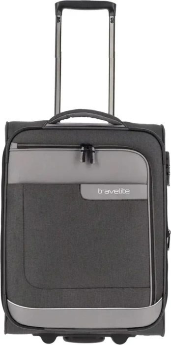 Travelite Viia Trolley S erweiterbar schiefer