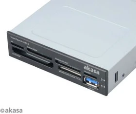 Akasa Internal Multi-Slot-Cardreader, USB 3.0 19-Pin Stecksockel [Stecker]