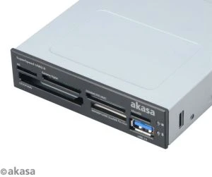 Akasa Internal Multi-Slot-Cardreader, USB 3.0 19-Pin Stecksockel [Stecker]