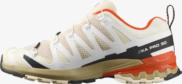 Salomon XA Pro 3D V9 almond milk/gray green/cherry tomato (Herren)