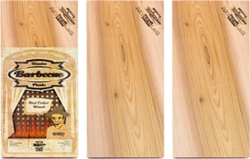Axtschlag Holzplanke Western Red Cedar, 3 Stück