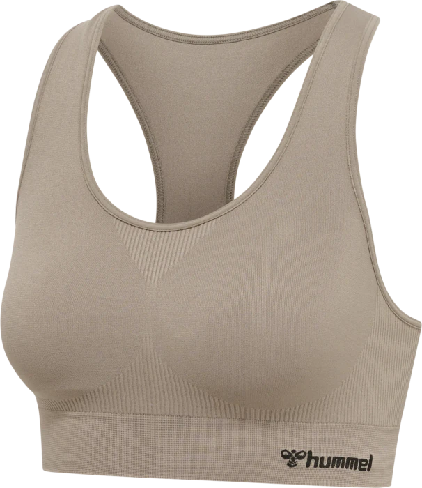 hummel Seamless Sports Top Funktionsshirt ärmellos driftwood (Damen)