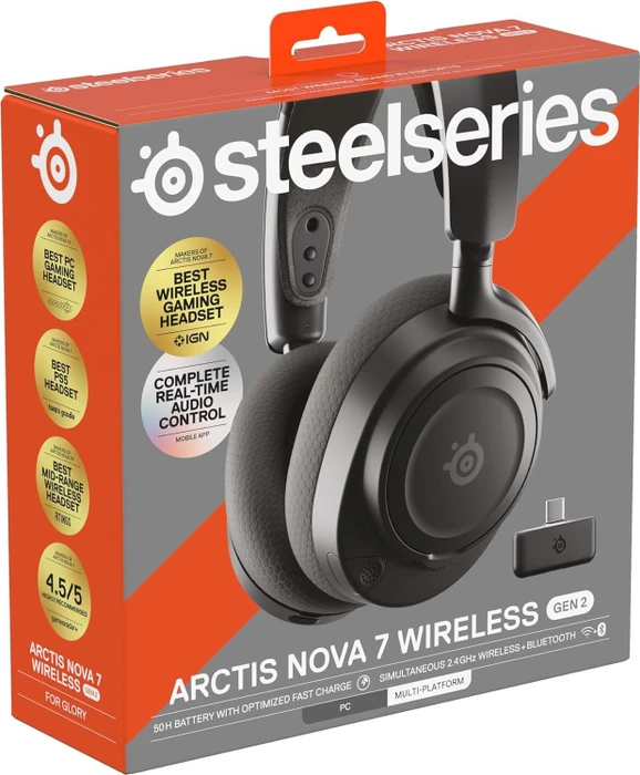 SteelSeries Arctis Nova 7 Wireless Gen 2 schwarz