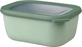Mepal Multischüssel Cirqula rechteckig Aufbewahrungsbehälter 1.5l nordic sage