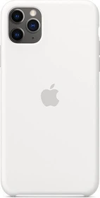 Apple Silikon Case für iPhone 11 Pro Max weiß
