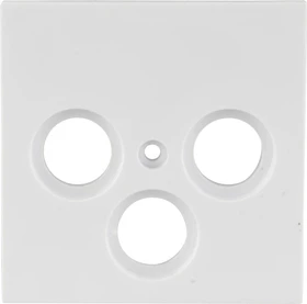 uniTEC MELBOURNE Serie 702 Abdeckung für SAT-Antennendose, ultraweiß