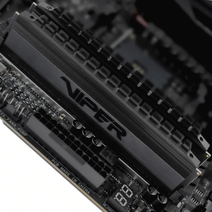 Patriot Viper 4 Blackout UDIMM 32GB Kit, DDR4-3600, CL18-22-22-42