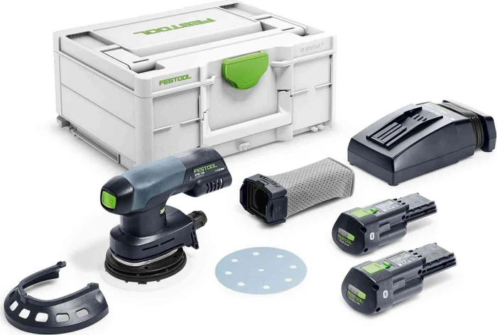 Festool ETSC 125 3.0 I-Plus Akku-Exzenterschleifer inkl. Systainer + 2 Akkus 3.0Ah