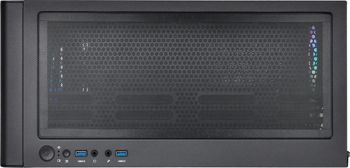Thermaltake S250 ARGB, schwarz, Glasfenster