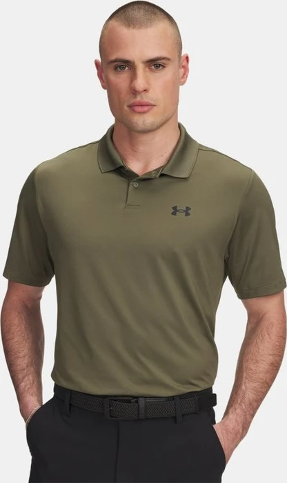 Under Armour Matchplay Poloshirt kurzarm marine od green/black (Herren)